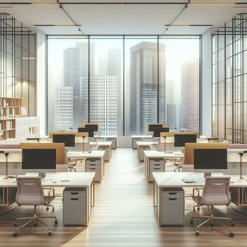团队跨楼层协作场景下行政前台写字楼办公的企业形象升级该如何复盘